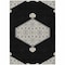 Homeroots 10' X 14' Black Gray And Ivory Oriental Washable Indoor Outdoor Area Rug 598177 - alternate 4