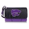 Picnic Time Family Of Brands NCAA Kansas State Wildcats Blanket Tote Outdoor Picnic BlanketPurple with Black Flap 820-00-101-254-0 - alternate 1
