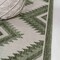 Jonathan Y Lior Geometric Moroccan Diamond Green/Cream 3 ft. x 5 ft. Indoor/Outdoor Area Rug TSN202D-3 - alternate 5