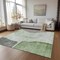 Homeroots 9' X 12' Olive Green And Gray Abstract Washable Indoor Outdoor Area Rug 582018 - alternate 5