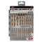 Performance Tool 102 pc. Drill and Driver Bit Set, Titanium Bits, Magnetic Holder, Case W9060 - alternate 4
