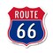 Signmission Route Marker Shield Sign Route 66, 12 Inch X 12 Inch, Plastic Sign SHI-P-12-459 - alternate 1