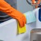 Libman Commercial Premium Reusable Latex Gloves, M 1324 - alternate 3