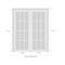 Sartodoors Interior Solid French Double Doors Frosted Glass Grey 56x80 (2* 28x80) Solid Core Modern Interior VEREGIO7412DD-GRE-56 - alternate 3