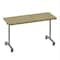 Correll Rectangle Premium Sit To Stand HPL Flip Top Table, 60 in W, 28 in to 38 in H, Particleboard Top FTS2460-16-14-16 - alternate 1