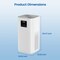 Edendirect 2,950 sq. ft. H13 True HEPA Room Air Purifier-Wi-fi Control, Variable Speed-Auto Mode, Negative Ion ZRKJ410G-A01 - alternate 4