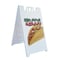 Signmission Tacos, A-Frame & 2 Decals Installed, Heavy-Duty Plastic Frame SBHD-D-2436-Tacos - alternate 1