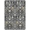 Homeroots 3' X 5' Black Ivory And Gray Oriental Washable Indoor Outdoor Area Rug 598022 - alternate 5
