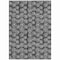 Homeroots 10' X 14' Black Gray And Ivory Geometric Washable Indoor Outdoor Area Rug 583329 - alternate 6