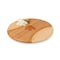 Picnic Time Family Of Brands NCAA Kansas State Wildcats Home Run! Baseball Cheese Board - Novelty Charcuterie Board 894-00-505-253-0 - alternate 2