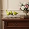 Homeroots Set of Three Lemongrass Green Polyresin and Metal Bird Sculptures, 3PK 520809 - alternate 2