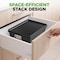 Nutrichef 8-Piece Stackable Nonstick Bakeware Set NCBKSTK3 - alternate 3