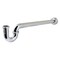 Kingston Brass 1-1/4, or 1-1/2 x 1-1/2 in. P-Trap with Box Flange, 24 in. Length, 18 Gauge, Polished Chrome CC9241 - alternate 1