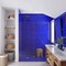 Apollo Tile Siena 5.35 in. x 5.35 in. Glossy Blue Ceramic Cross-Shaped Wall and Floor Tile 5.37 sqft/case, 27PK APLMOR88AZCR - alternate 4