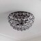 Jonathan Y Izzy 15.5" 2-Light Modern Glam Metal Dome LED Flush Mount w/Crystal Flower Accents, Oil Rubbed Bronze JYL9043C - alternate 5
