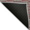 Homeroots 5' X 8' Red Beige And Copper Striped Washable Indoor Outdoor Area Rug 587933 - alternate 4