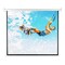 Pyle 84 in Portable Motorized Matte White Projector Screen PRJELMT86 - alternate 1