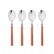 Mepra Fantasia Coffee Spoon Set - 4 Pcs. - Rust 10R644407 - alternate 1
