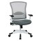 Space Seating Pulsar White Frame Managers Chair, Grey 317W-W1C1F2W-2M - alternate 1