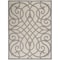 Homeroots 6' X 9' Cream And Gray Trellis Indoor Outdoor Area Rug 550465 - alternate 1