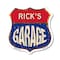 Signmission Rick's Garage, 12 Inch X 12 Inch, Plastic Sign SHI-P-12-383-RICK - alternate 1