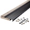 M-D Building Products 4-9/16 in. x 1-1/8 in. x 36 in. Brown Adjustable Aluminum & Hardwood Threshold 77792 - alternate 3