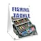 Signmission Fishing Tackle, 24 Inch x 18 Inch A-frame Yard Sign, Plastic Sign SBC-1824-Fishing Tackle - alternate 1