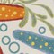 Homeroots 4' Blue Yellow And Orange Round Starfish Indoor Outdoor Area Rug 546826 - alternate 6