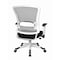 Space Seating Pulsar White Frame Managers Chair, Diamond Jet 317W-W1C1F2W-297 - alternate 2
