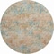Homeroots 8' Gold Beige And Orange Round Abstract Washable Indoor Outdoor Area Rug 643573 - alternate 1