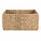Happimess Leif Rustic Minimalist Hand-Woven Hyacinth Nesting Baskets with Handles, Natural (Set of 2), 2PK BSK1008A-2SET - alternate 4