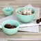 Martha Stewart 3 Piece Stoneware Mini Bowl Set in Mint 128904.03 - alternate 3