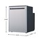 Equator 12V / DC Mini-Fridge Freezer 2.8cf Silver for RV BOAT OFF-GRID 806900 - alternate 5
