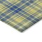 Homeroots 10' X 14' Yellow Blue And Ivory Plaid Washable Indoor Outdoor Area Rug 597140 - alternate 5