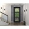 Vdomdoors Front Exterior Prehung FiberGlass Door Clear Glass See-through / Manux 8555 Matte Black Clear Glass MANUX8555EXD-BLK-W30 x H80-RH - alternate 3