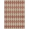 Homeroots 3' X 5' Orange And Copper Geometric Washable Indoor Outdoor Area Rug 577079 - alternate 4