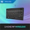 Adesso Publishing Easytrack 3100 - Wireless Mini Trackball Keyboard WKB-3100UB - alternate 2