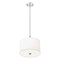 Z-Lite Linden Brushed Nickel 1 Light Pendant 1962P12-BN-LED - alternate 4