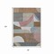 Homeroots 8' X 10' Brown Ivory And Mauve Geometric Washable Indoor Outdoor Area Rug 616733 - alternate 5