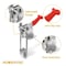 Powertec Toggle Clamp, 1980 lbs Cap., 40344 Adj. 90 Degree Vertical U Bolt Latch, Antislip Hand Grip, 4PK 20324-P4N - alternate 3