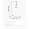Vevor Trapeze Bar for Bed Mobility 250 LBS Capacity Free Standing Trapeze Bar FBL900975 - alternate 3