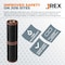 Jrex Safety JREX 4 ft x 150 ft HD Safety Debris Netting, 1/4 in Mesh, Fire Retardant, Black NFR14-JR-4150-BK - alternate 4