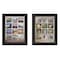 Homeroots Set Of Two Light Your Way Black Framed Print Wall Art, 2PK 405696 - alternate 2