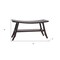Homeroots 34" Brown Teak Shower Bench With Shelf 376691 - alternate 3