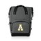 Picnic Time Family Of Brands NCAA App State Mountaineers On The Go Roll-Top Backpack CoolerHeathered Gray 616-00-105-796-0 - alternate 1