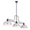 Z-Lite Melange Matte Black 3 Light Billiard 725-3MB-D13BN - alternate 3