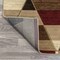 Jonathan Y Kehoe Retro Diamonds Geometric Red/Brown/Cream 5 ft. x 8 ft. Area Rug UNQ101B-5 - alternate 4