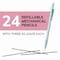 Bic Xtra-Smooth Pastel Edition Mechanical Pencils, 0.7 mm, HB #2, Black Lead, Assorted Barrels, 24PK MPNP24-BLK - alternate 5