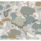 York Wallcoverings Lotus Pond Grey and Blue Wallpaper GO8294 - alternate 1