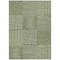 Homeroots 10' X 14' Olive Green And Ivory Geometric Washable Indoor Outdoor Area Rug 600767 - alternate 5